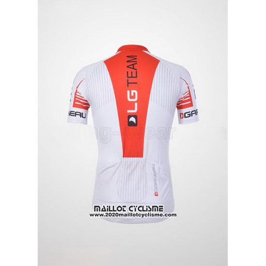 2011 Maillot Ciclismo Louis Garneau Noir et Blanc Manches Courtes et Cuissard